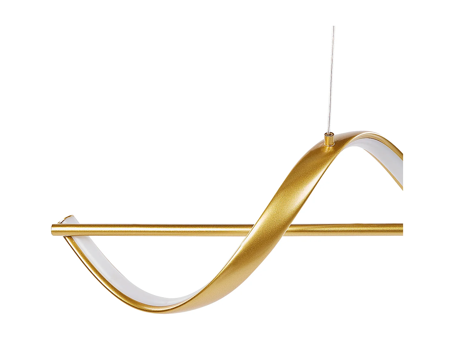 Lampe LED suspendue KHUTTI Métal Doré