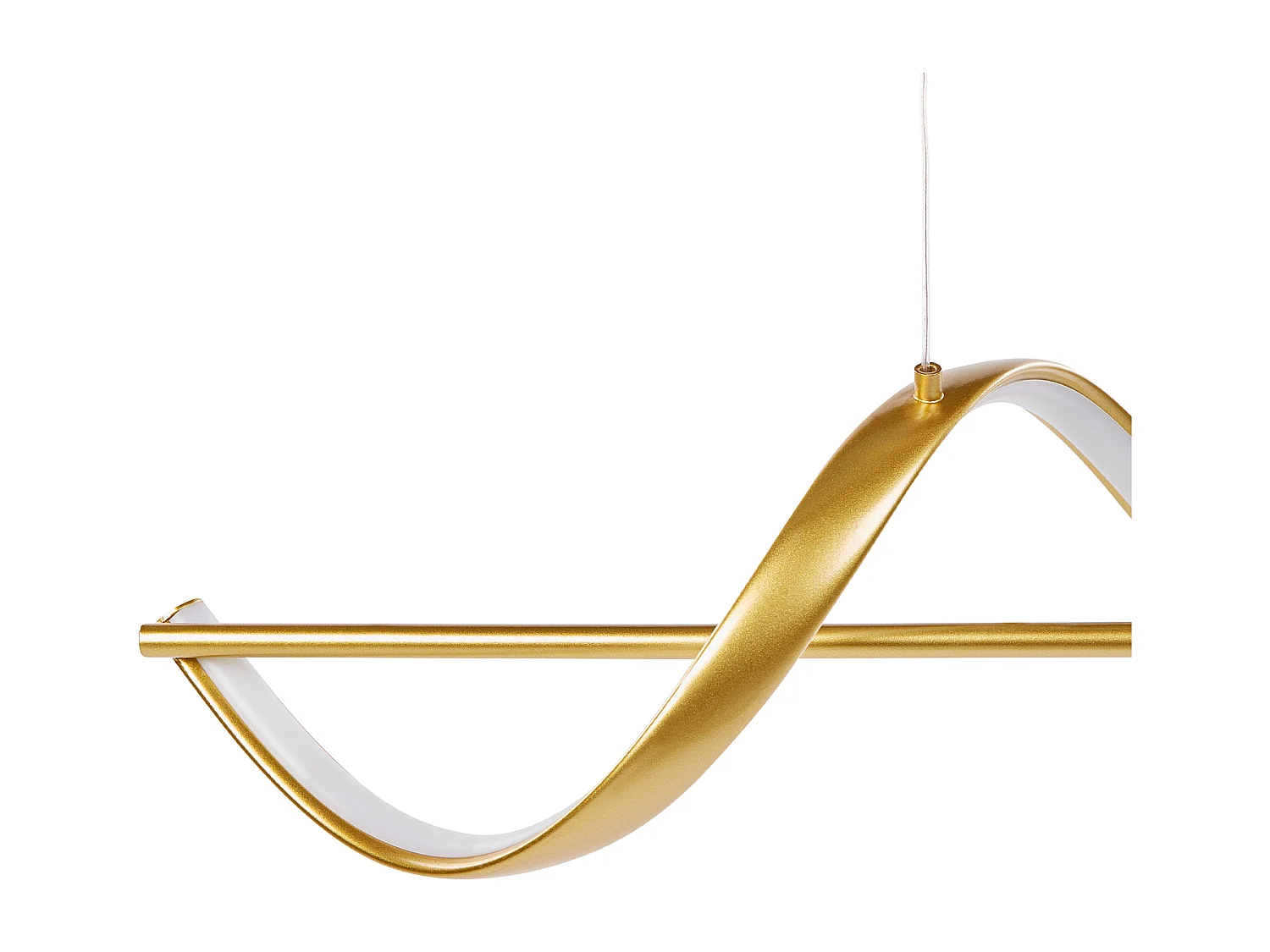 Lampe LED suspendue KHUTTI Métal Doré