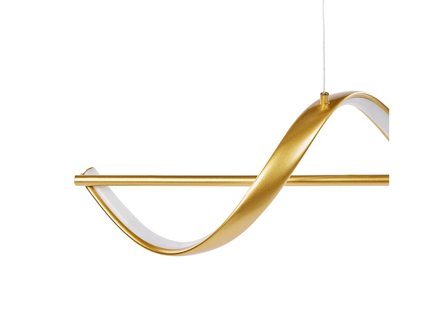 Lampe LED suspendue KHUTTI Métal Doré
