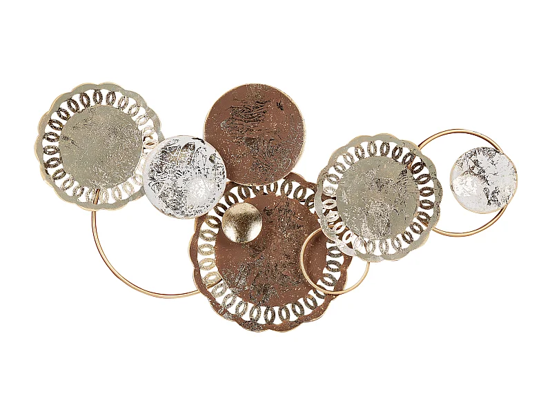 Decorazione da parete PLUTONIUM Metallo 48 cm Multicolore