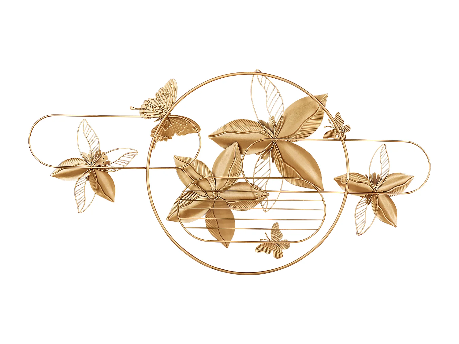 Wanddecoratie TANTALUM Metaal 59 cm Goud