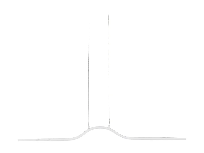 Lampe LED suspendue HONGU Avec variateur Métal Blanc