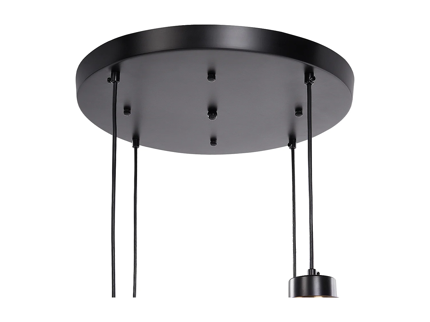 Lampa wisząca ZAYANDE Szkło Jasnoszary