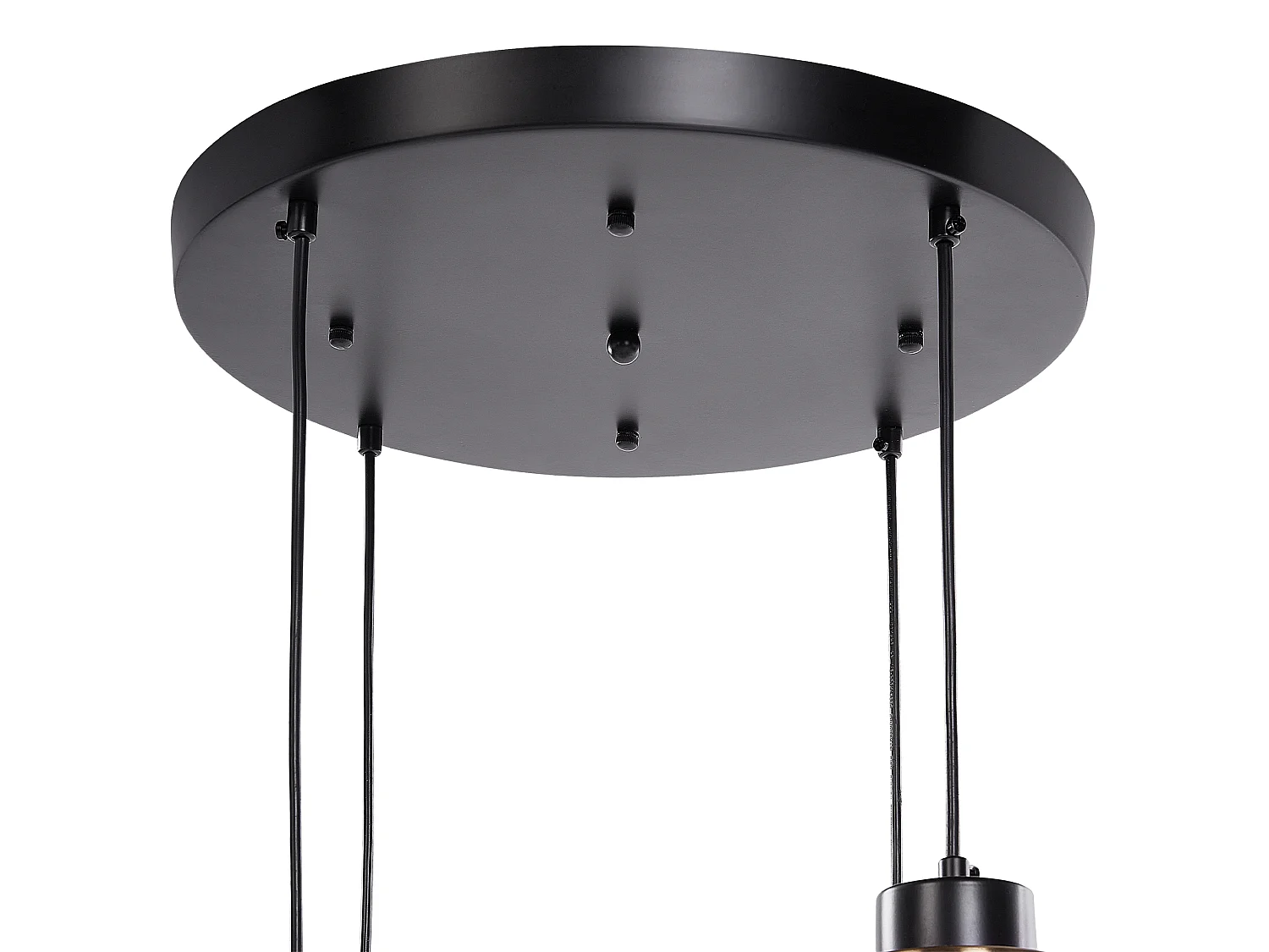 Lampe suspension ZAYANDE Verre Gris clair