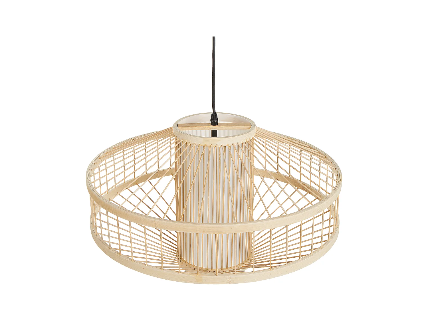 Hanglamp KARAJ Bamboehout Natuurlijk