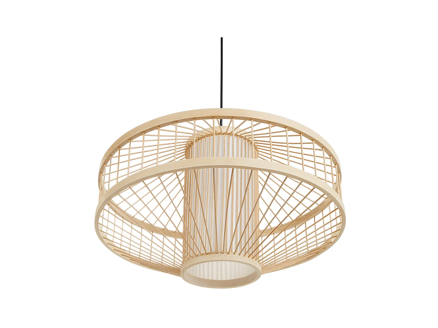 Hanglamp KARAJ Bamboehout Natuurlijk