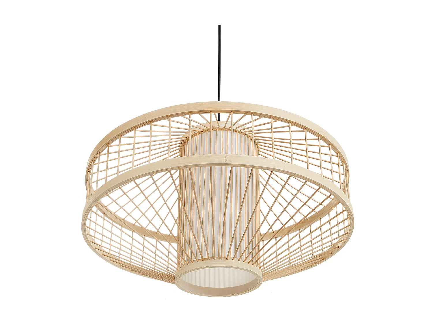 Hanglamp KARAJ Bamboehout Natuurlijk