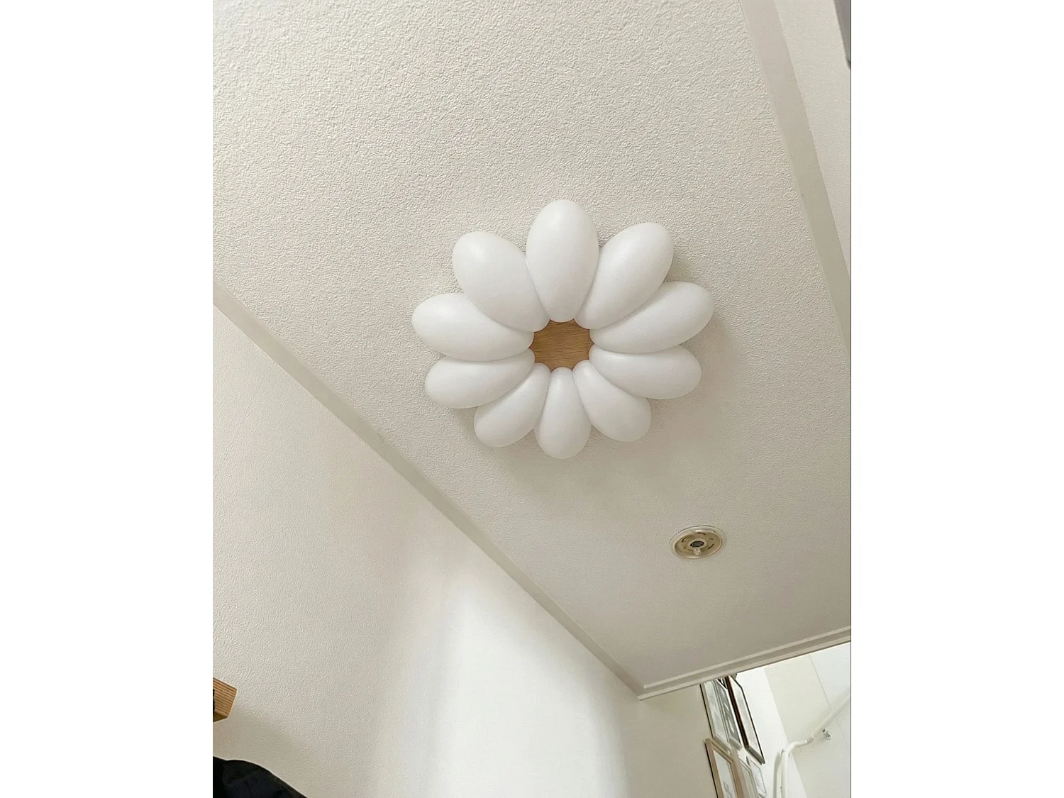 Plafonnier à LED Fleur TINAU Blanc