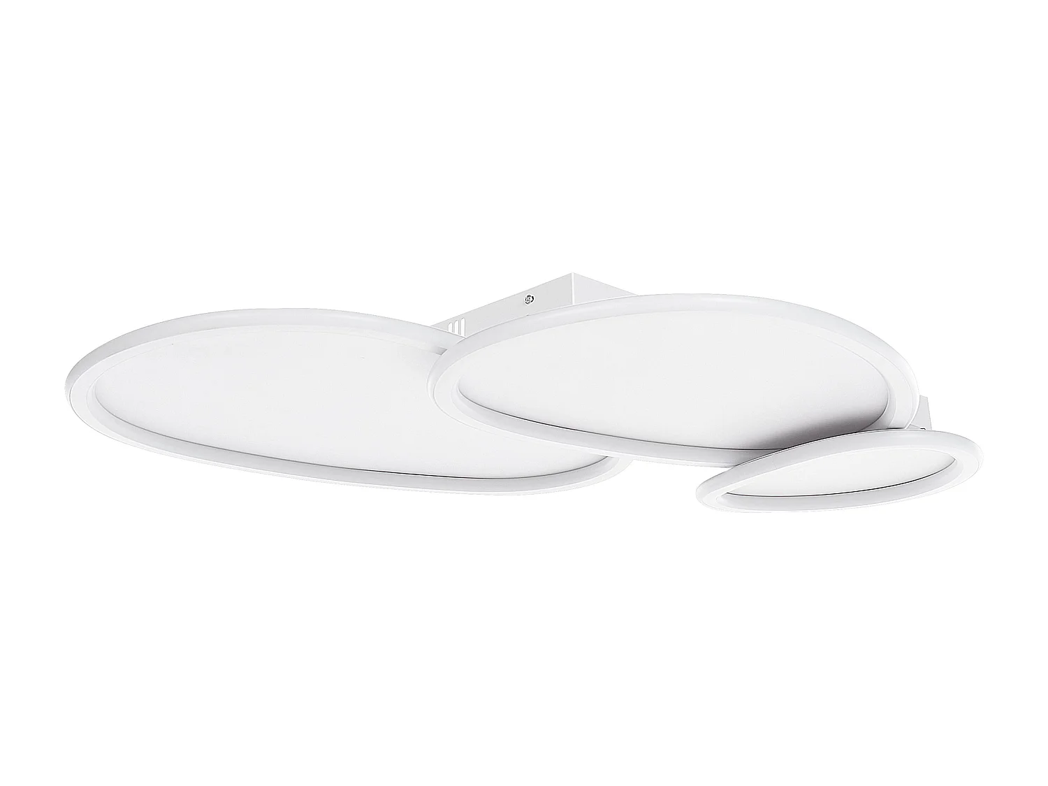 Plafonnier à LED MOHANA Avec variateur Métal Blanc