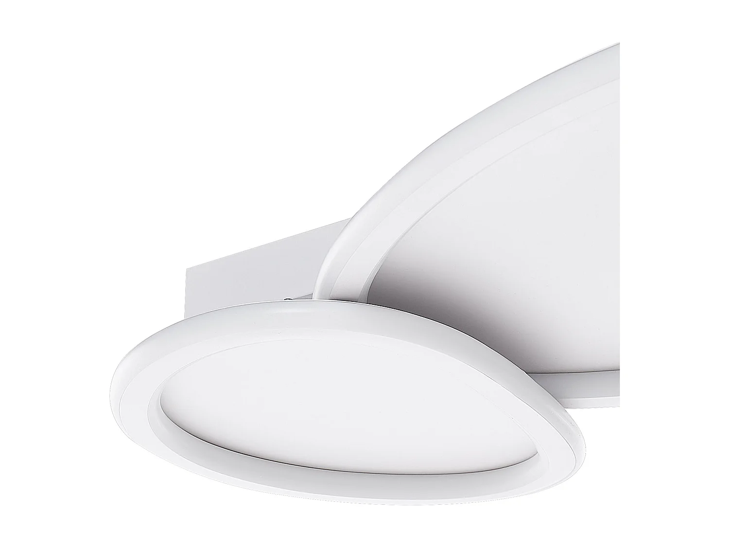 Plafonnier à LED MOHANA Avec variateur Métal Blanc