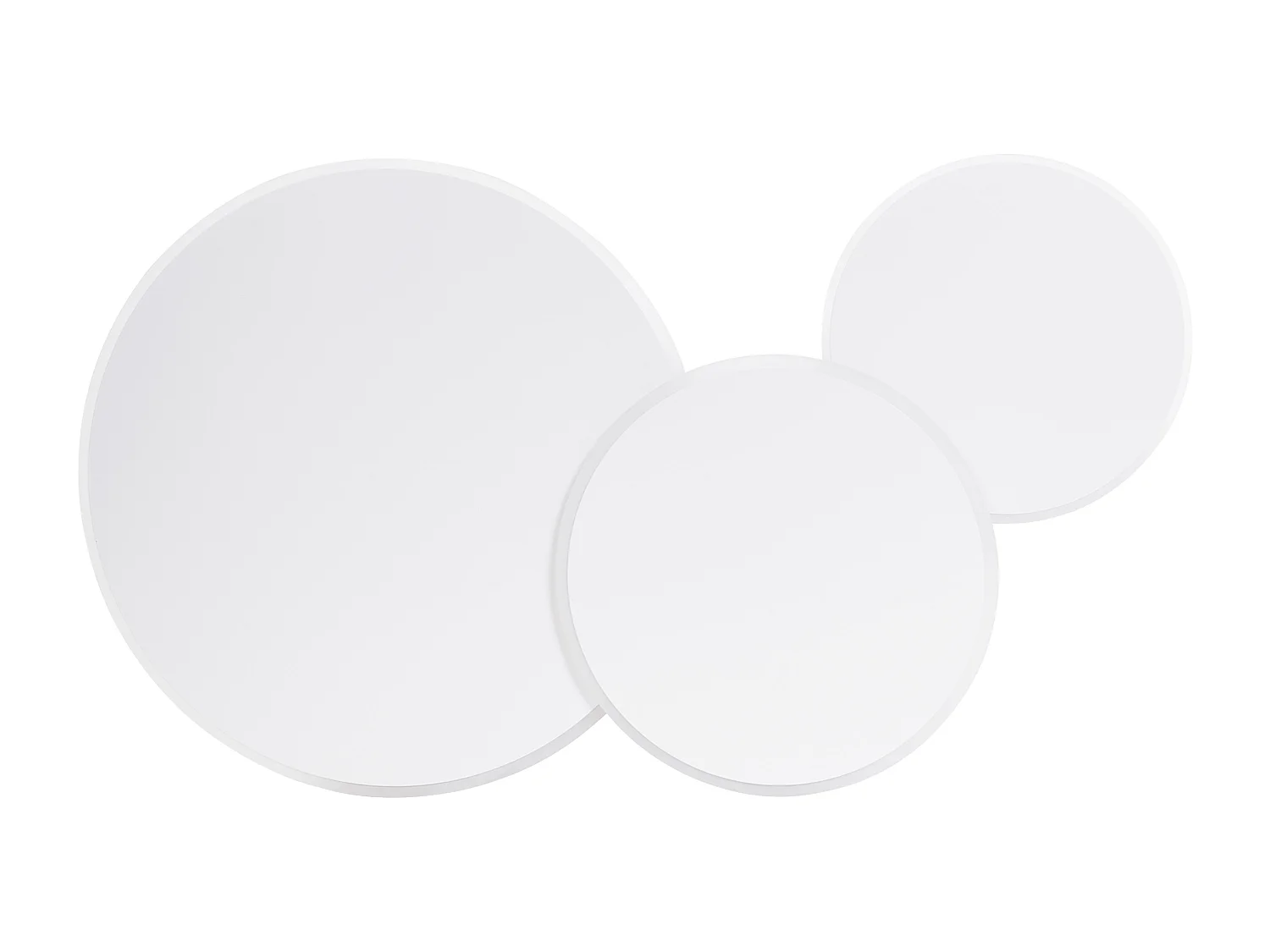 LED Deckenlampe GABRIK mit Dimmer Metall Weiss