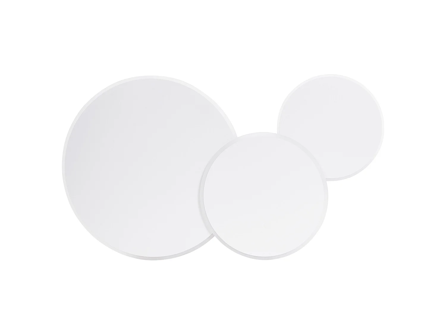 Plafonnier à LED GABRIK Avec variateur Métal Blanc