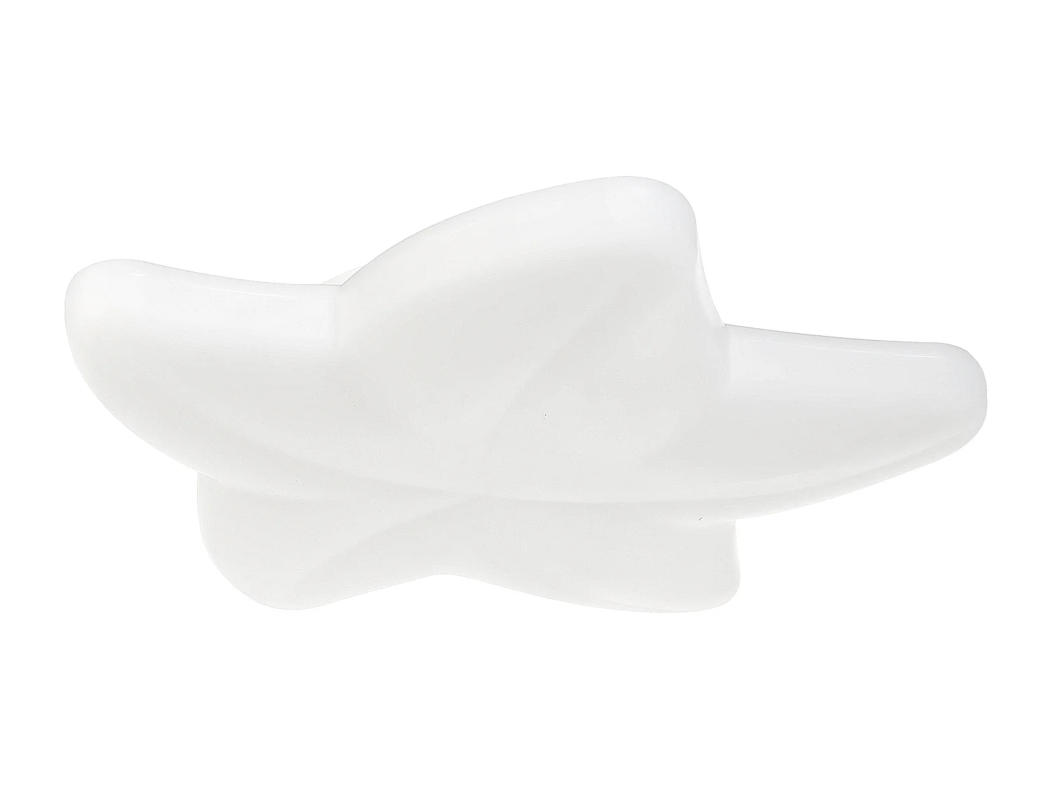 Plafonnier à LED Étoile de mer SURNA Avec variateur Blanc