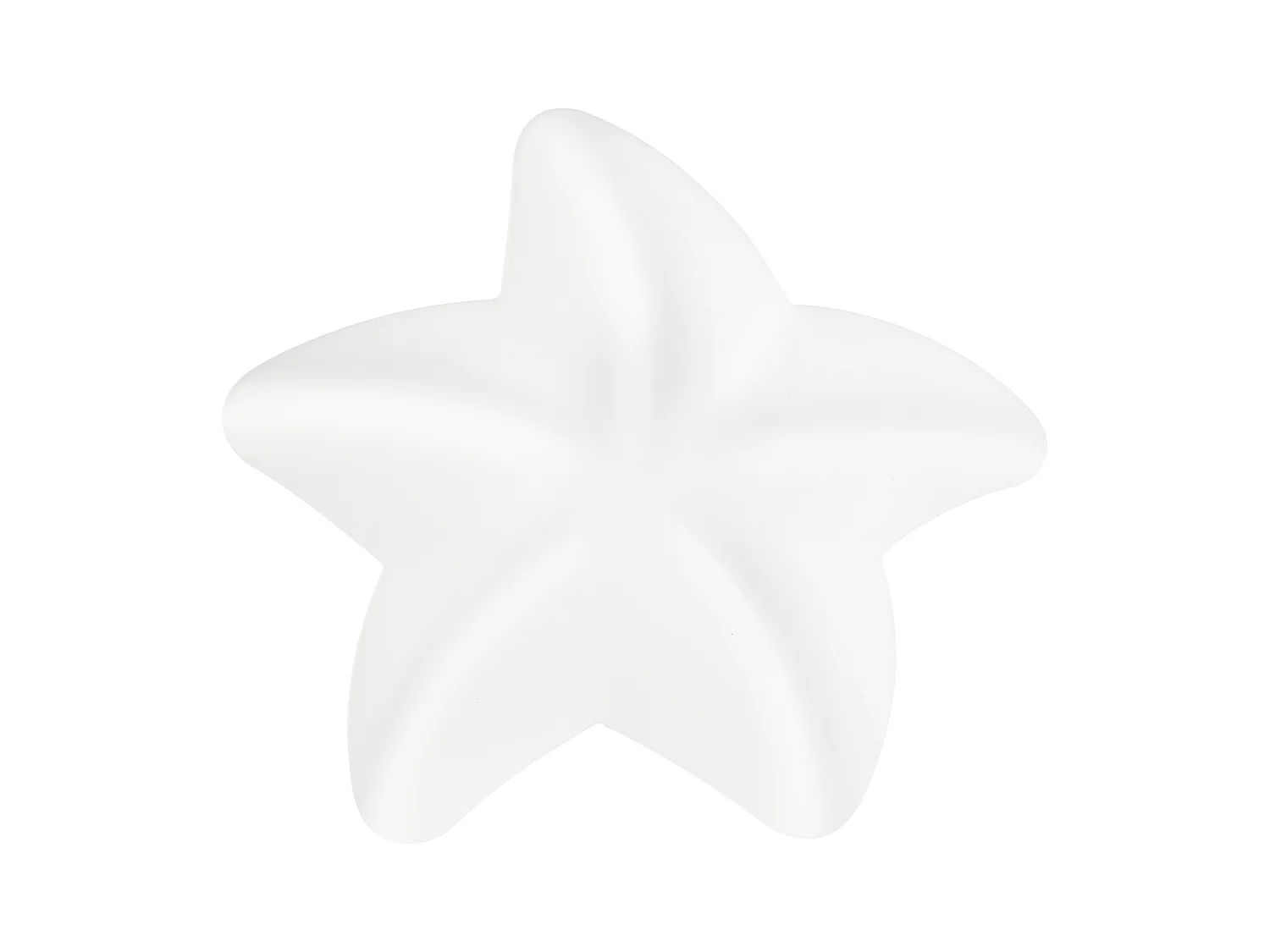 LED Deckenlampe Seestern SURNA mit Dimmer Weiss