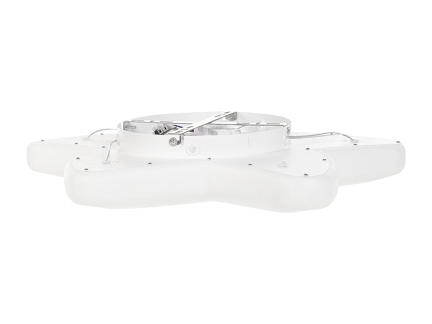 Plafonnier à LED Étoile de mer SURNA Avec variateur Blanc