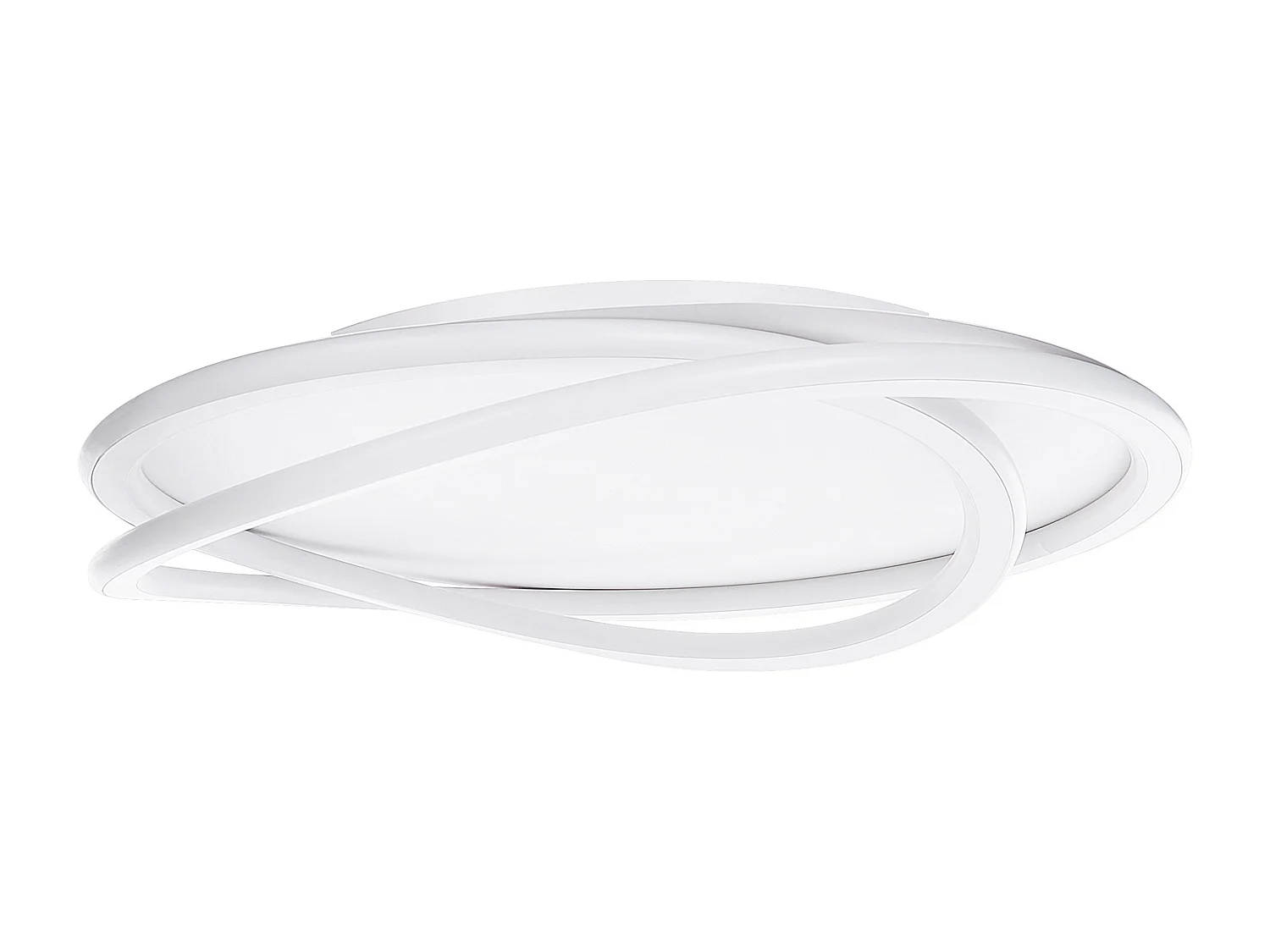 Plafonnier à LED LEYLAN Avec télécommande Avec variateur Blanc