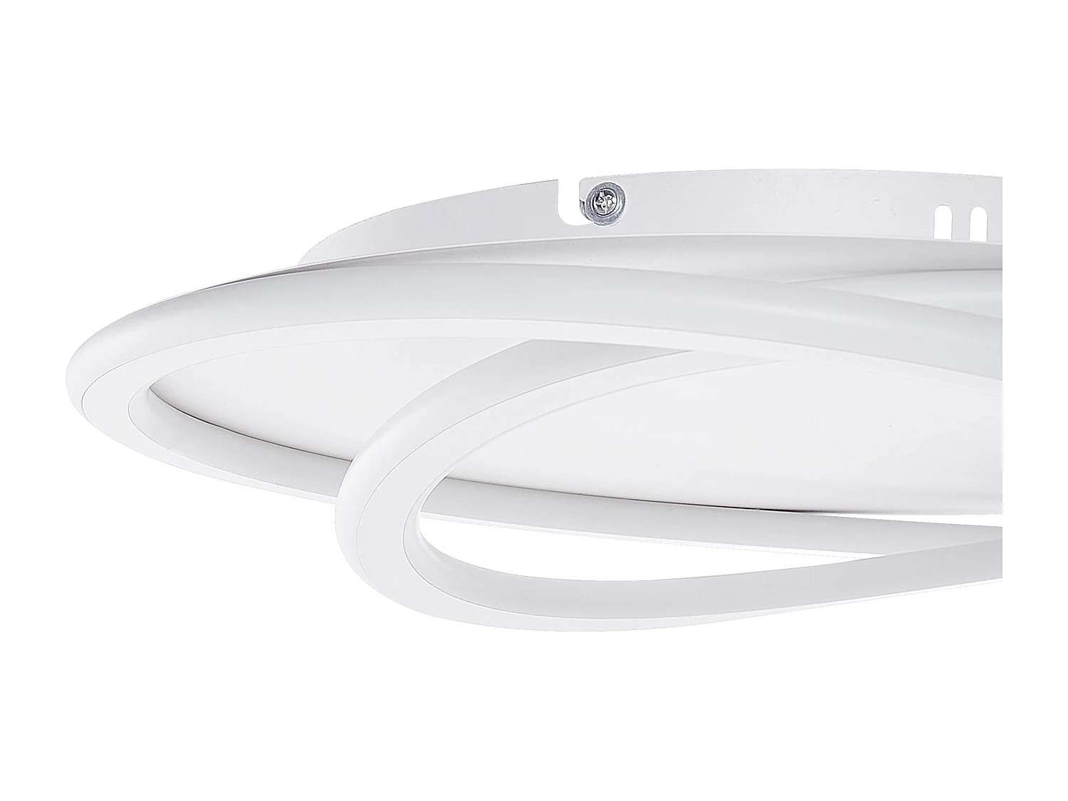 Plafonnier à LED LEYLAN Avec télécommande Avec variateur Blanc