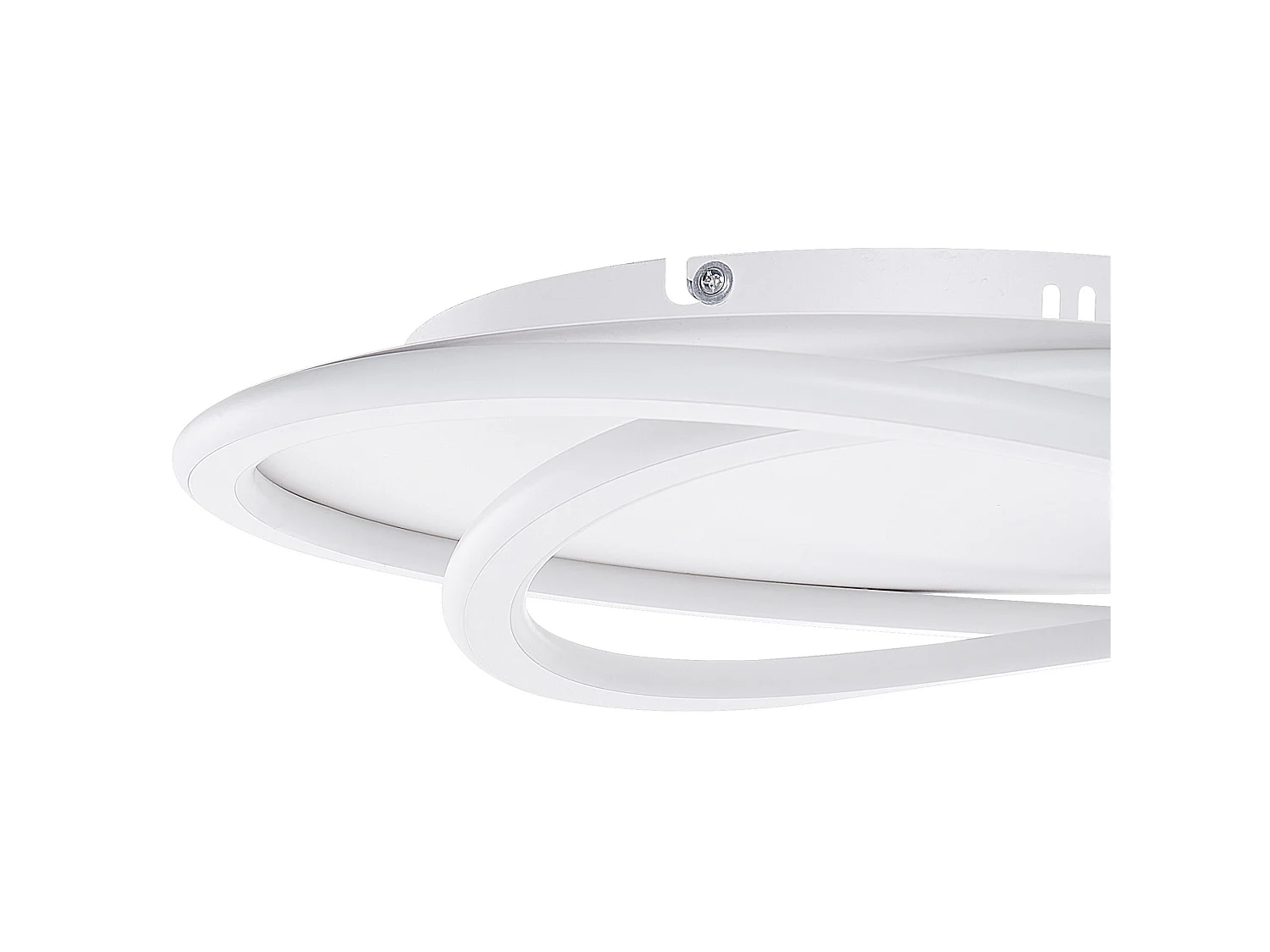 LED Ceiling Lamp LEYLAN with Remote with Dimmer White