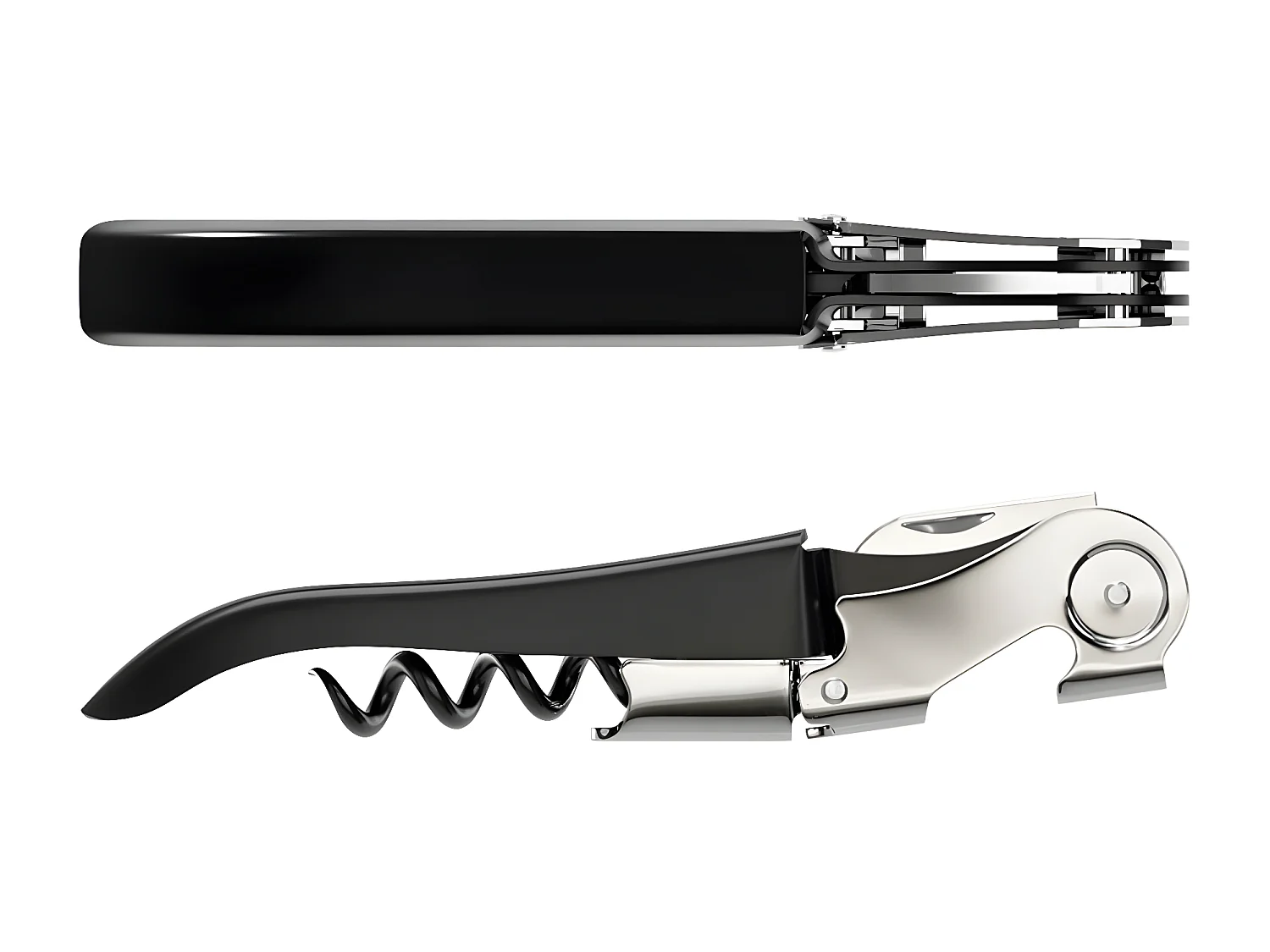 Pop - Tire-bouchon double levier AC Noir