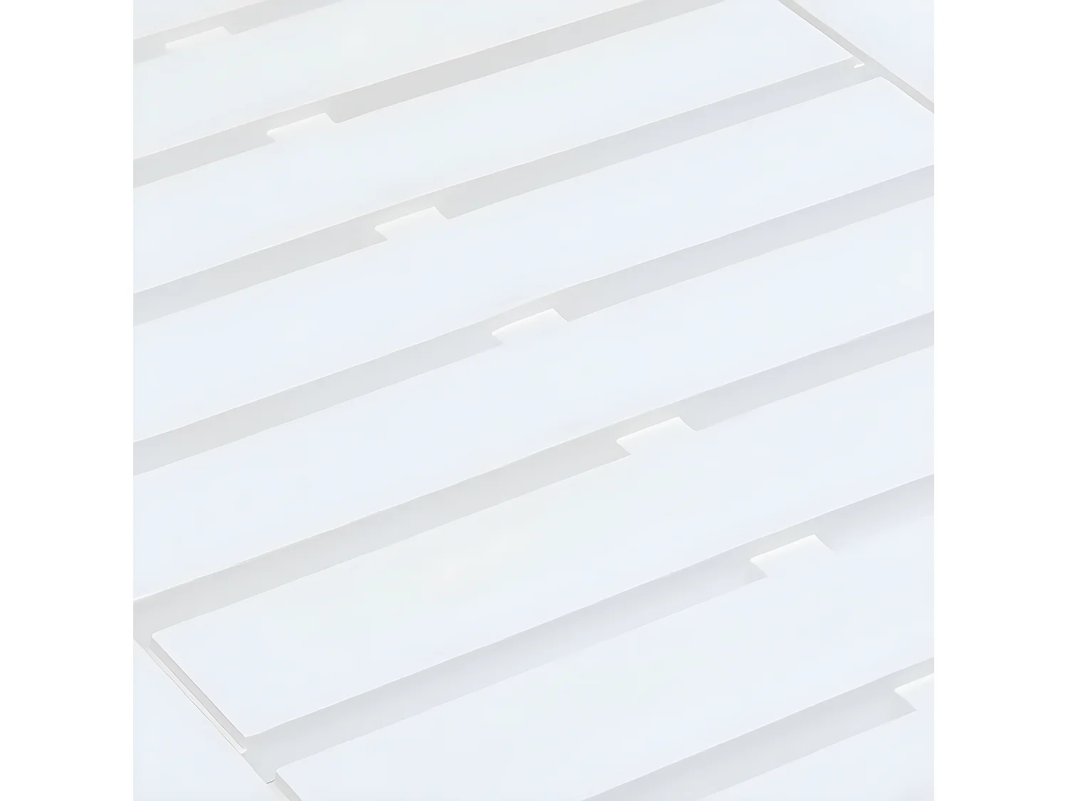 Claire-Odélie  Tuintafel 78x55x38 cm kunststof wit