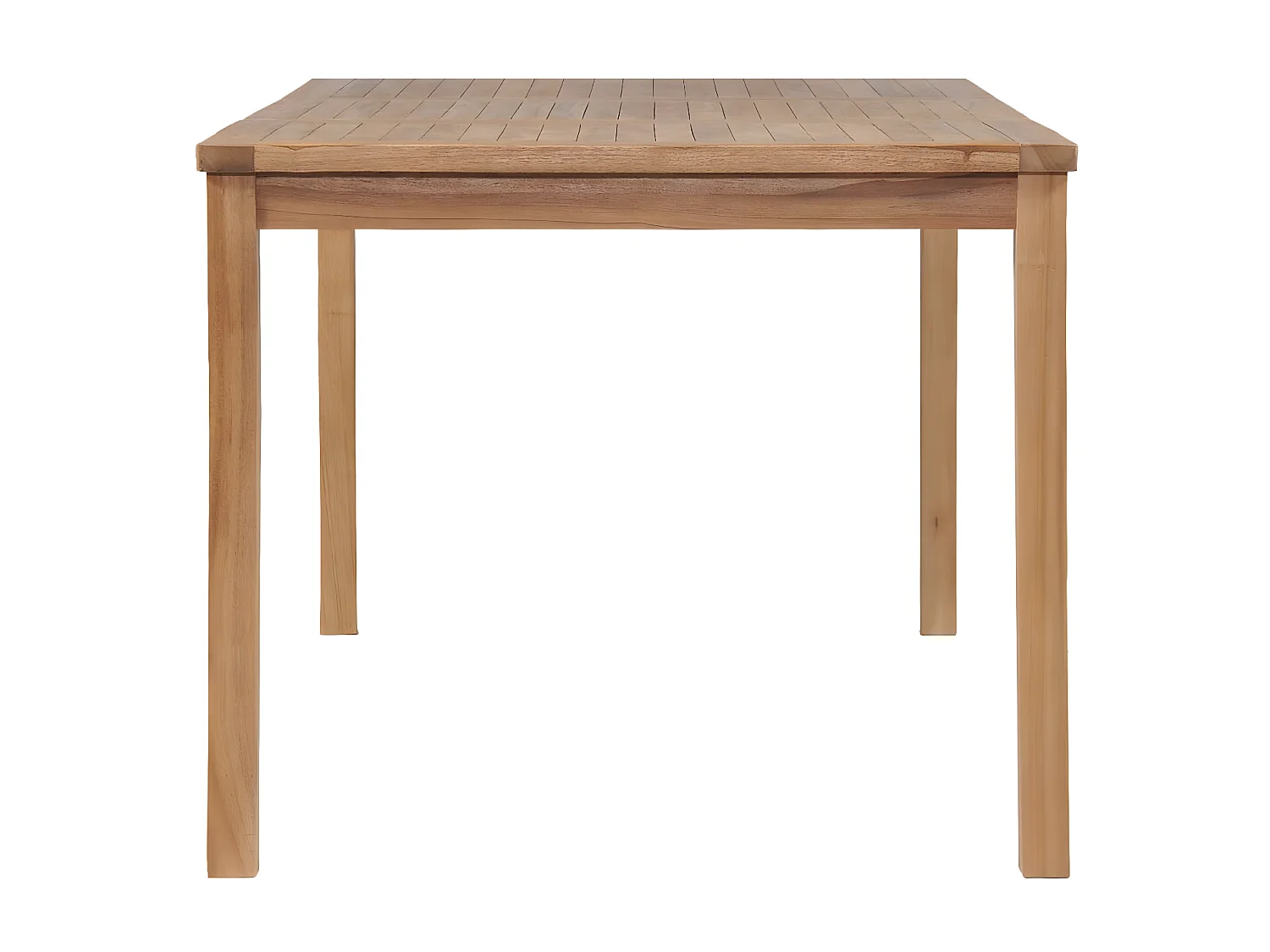 Yvlen  Tuintafel 150x90x77 cm massief teakhout