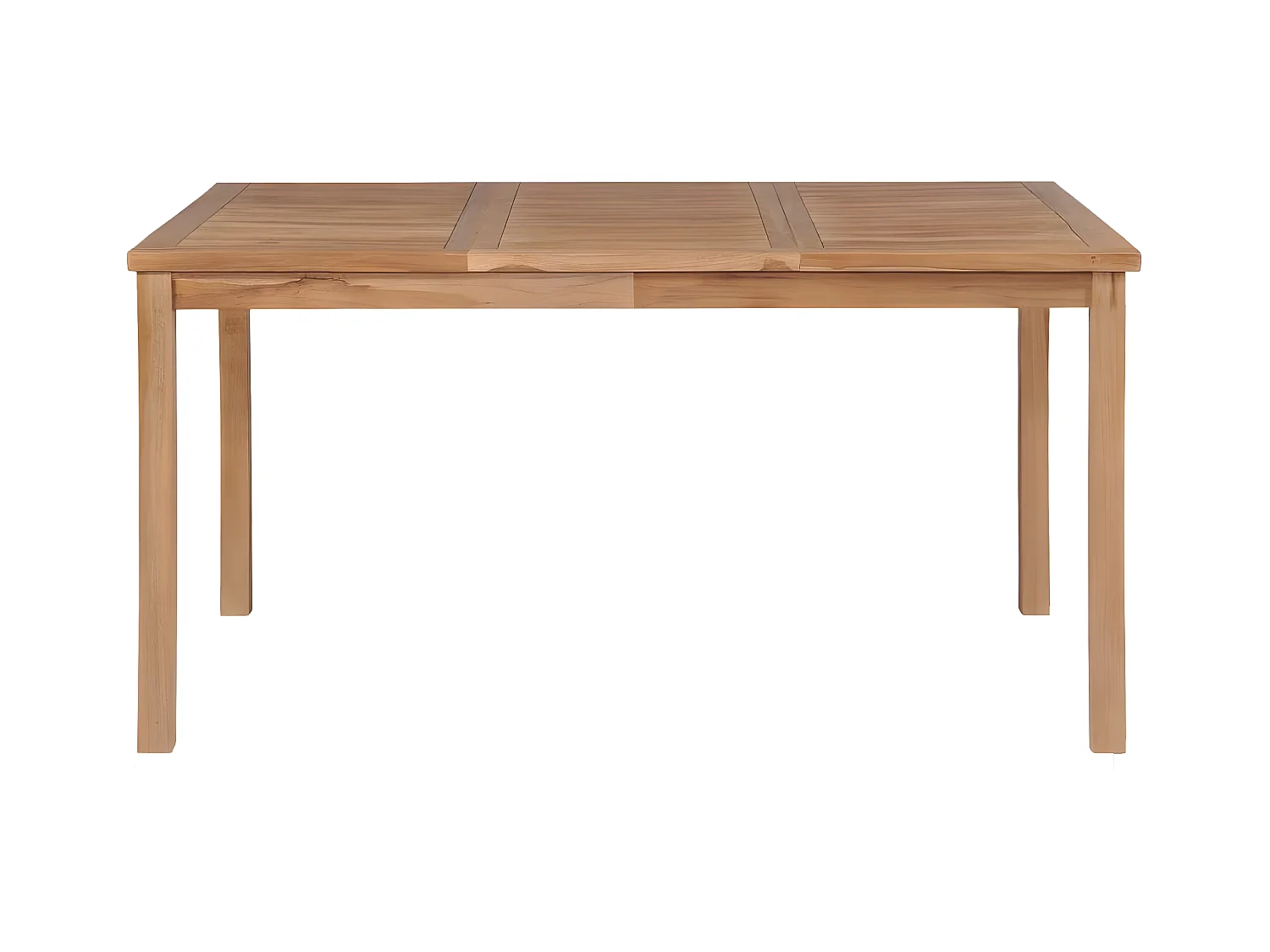 Yvlen  Tuintafel 150x90x77 cm massief teakhout