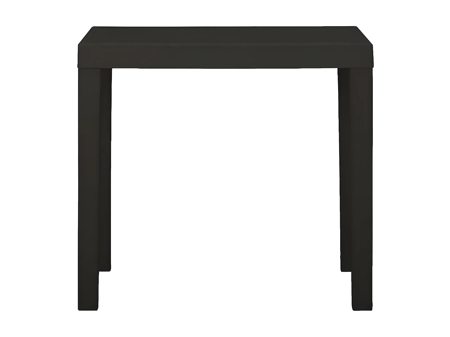 Garden Furniture -  Table de jardin Anthracite 79x65x72 cm Plastique