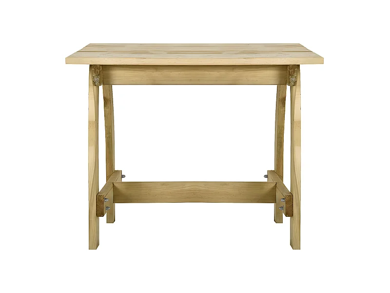 Thordir  Gartentisch 110x74x75 cm Imprägniertes Kiefernholz