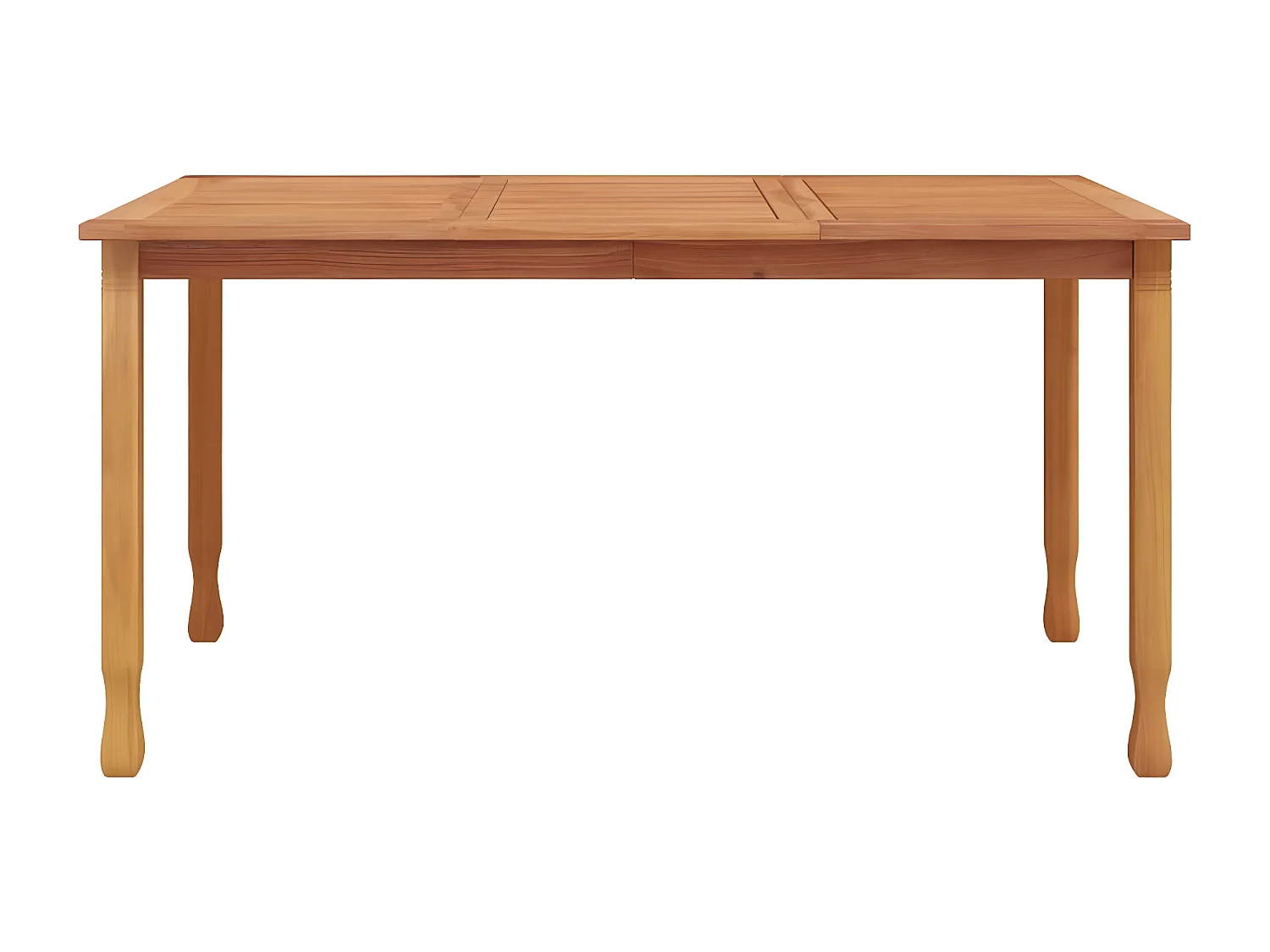 Runaal  Garten-Esstisch 150x90x75 cm Massivholz Teak
