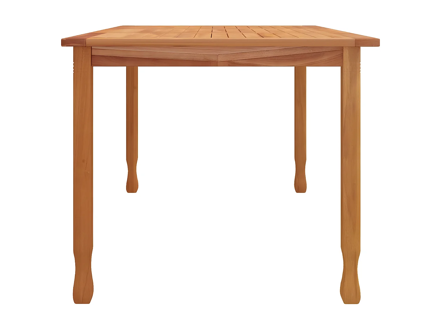 Runaal  Garten-Esstisch 150x90x75 cm Massivholz Teak