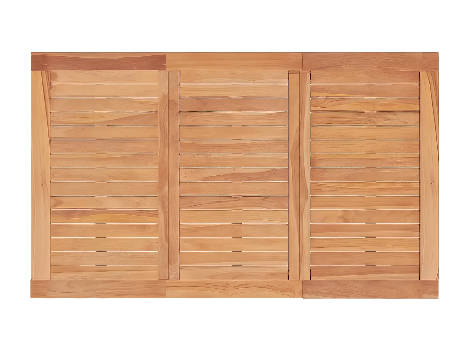 Runaal  Garten-Esstisch 150x90x75 cm Massivholz Teak