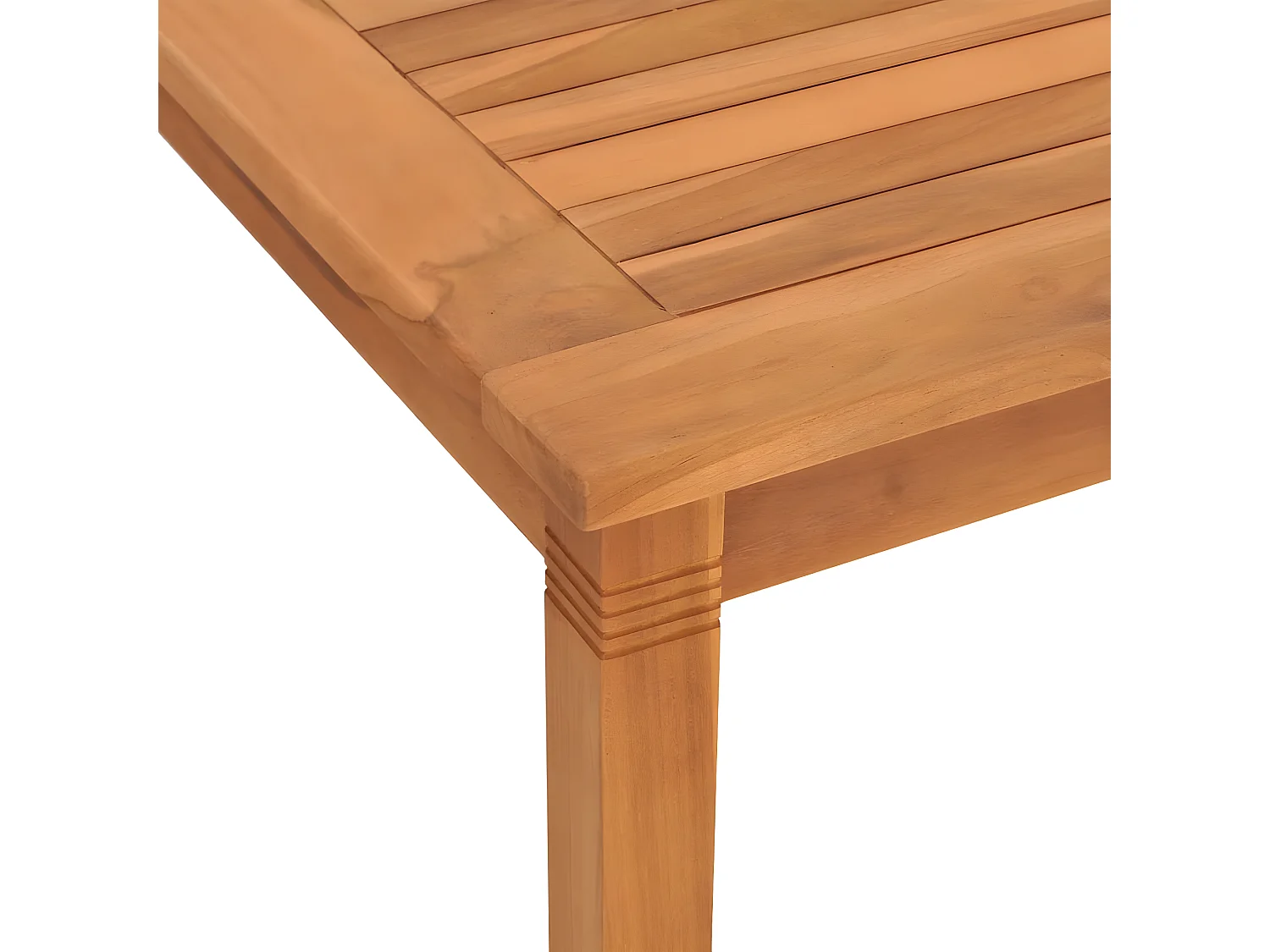 Runaal  Garten-Esstisch 150x90x75 cm Massivholz Teak