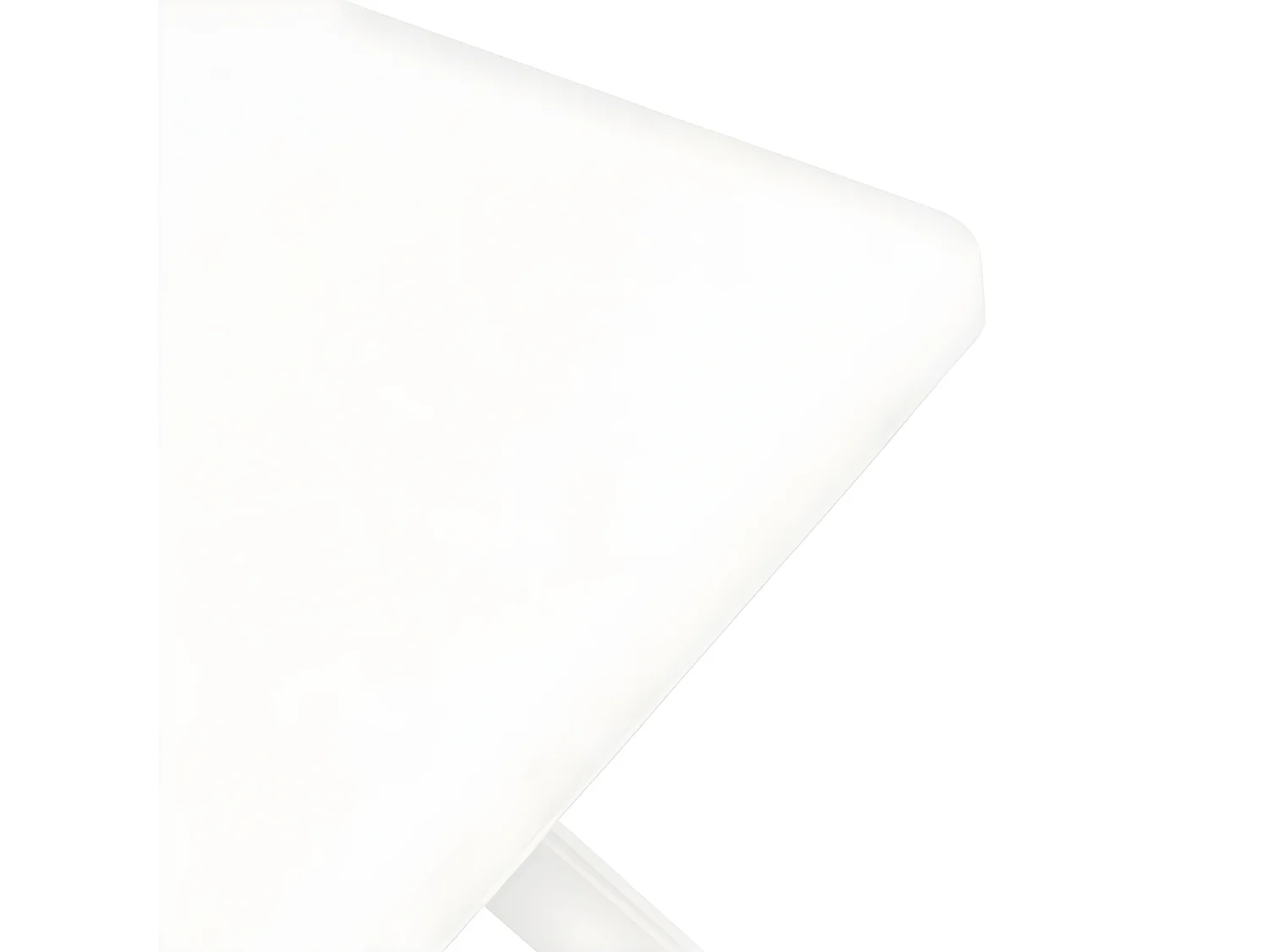 Claire-Frédérique-Marie  Table de bistro Blanc 70x70x72 cm Plastique