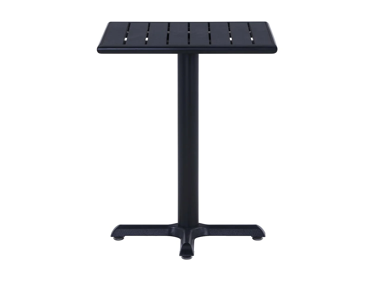 Louis-Mathieu  Tuintafel 60x60x75 cm zwart