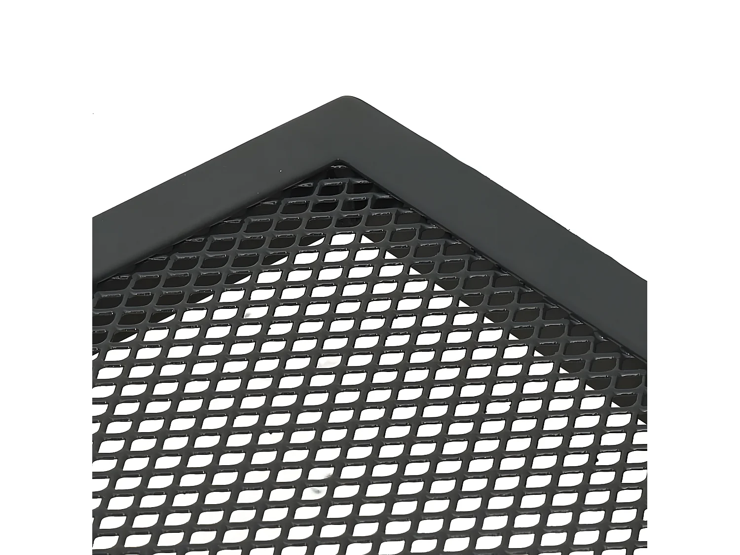 Njalra  Table de jardin pliable anthracite 50x50x72 cm maille d'acier