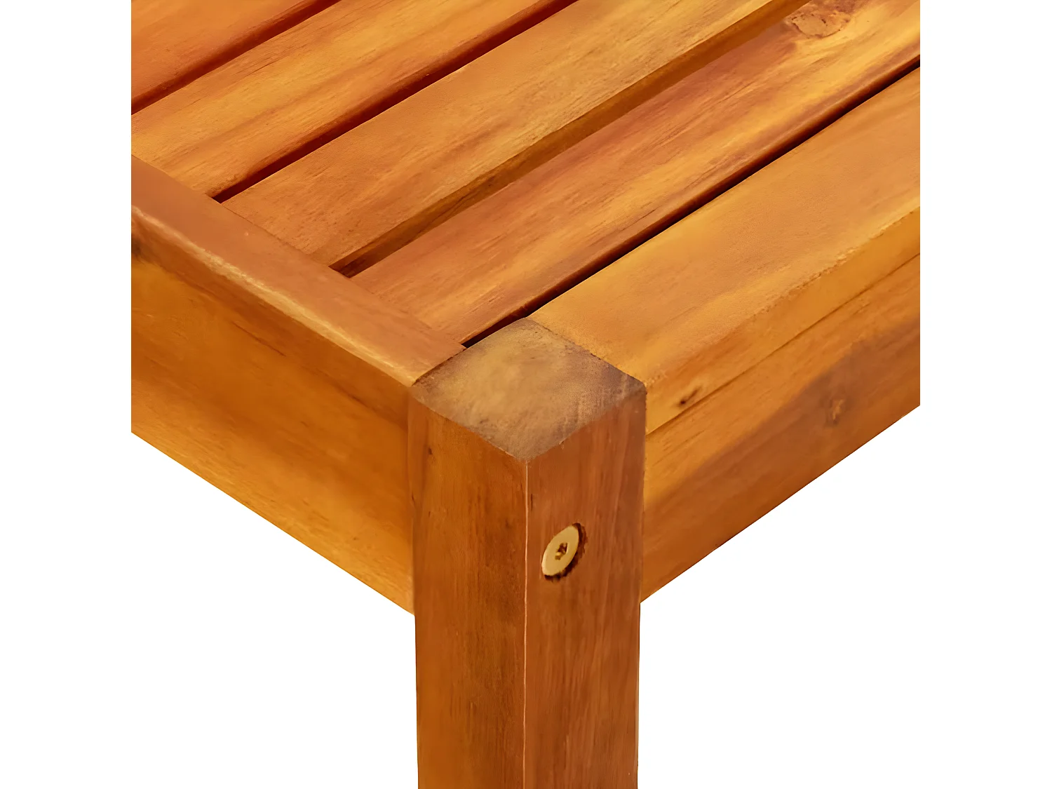 Garden Furniture -  Gartentisch 85x57x29 cm Massivholz Akazie