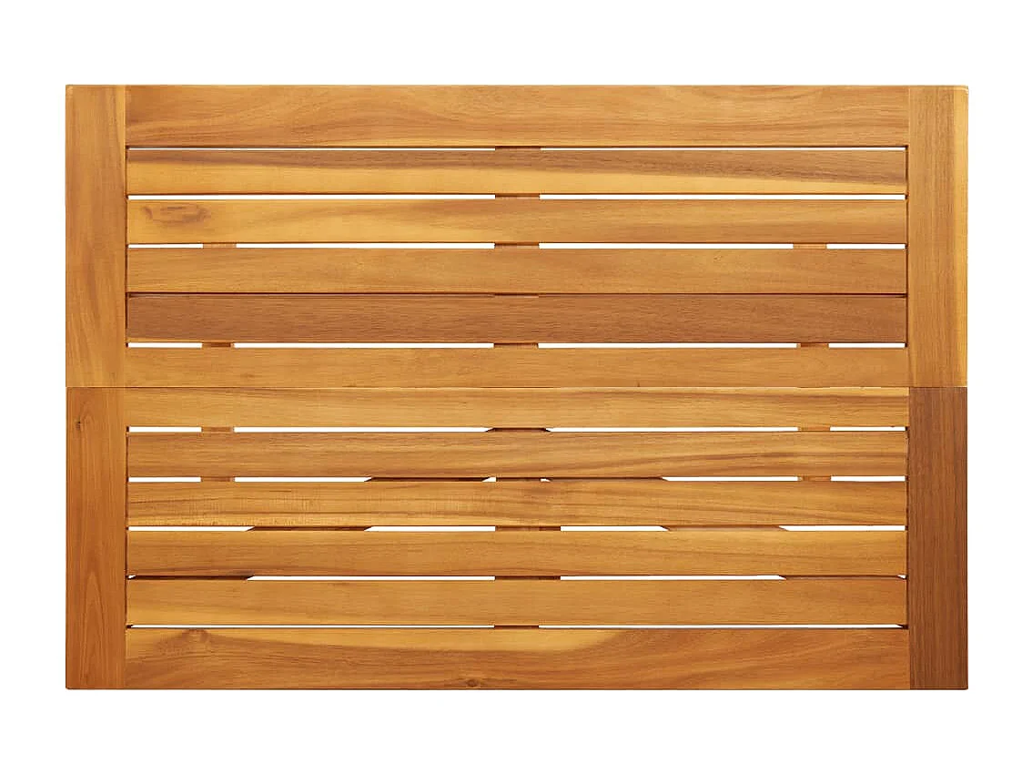 Hilarn  Balkontisch Klappbar 90x60x72 cm Massivholz Akazie