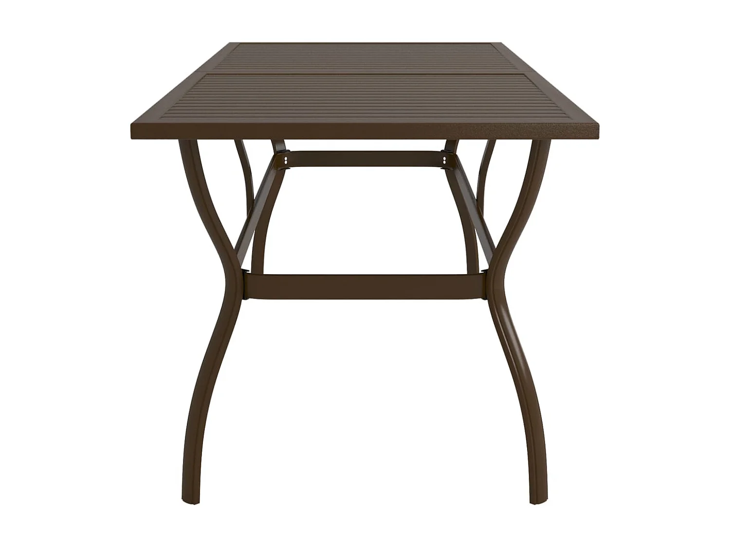 Finley  Tuintafel 190x80x72 cm staal bruin