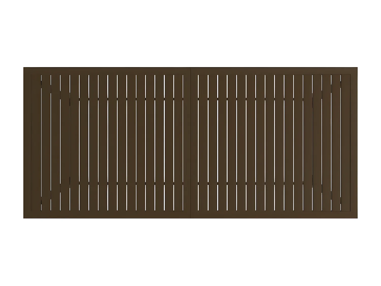 Finley  Tuintafel 190x80x72 cm staal bruin