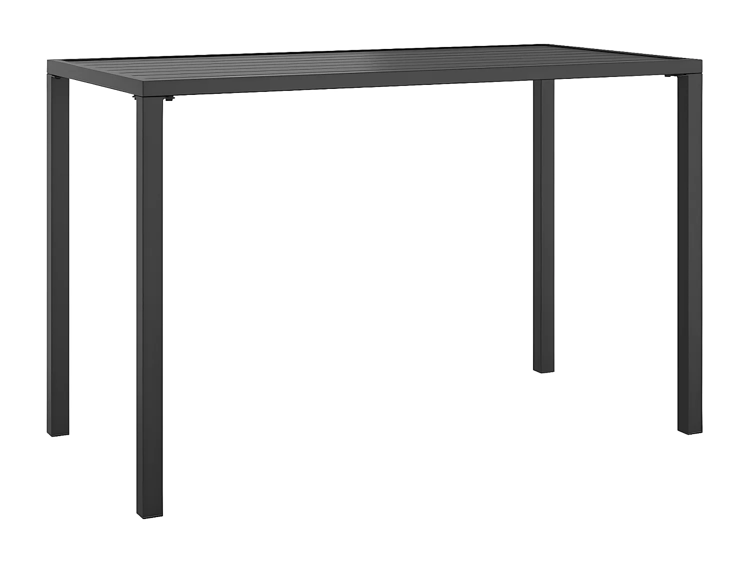 Ottar  Tuintafel 110x54x70 cm staal antracietkleurig