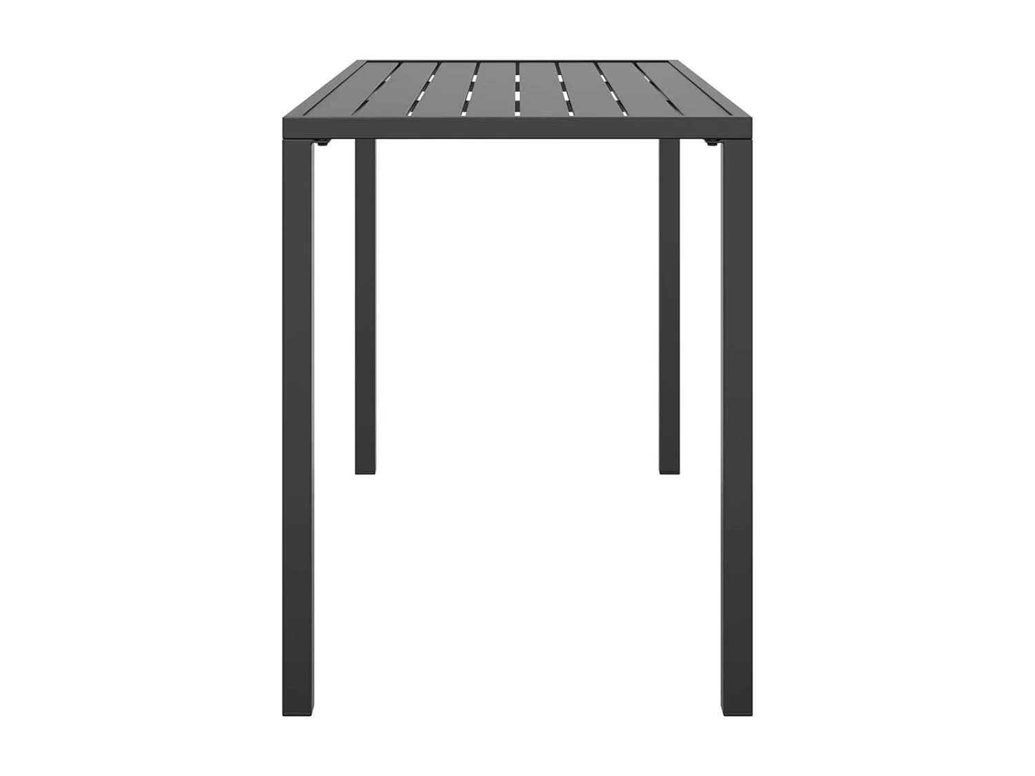 Ottar  Tuintafel 110x54x70 cm staal antracietkleurig