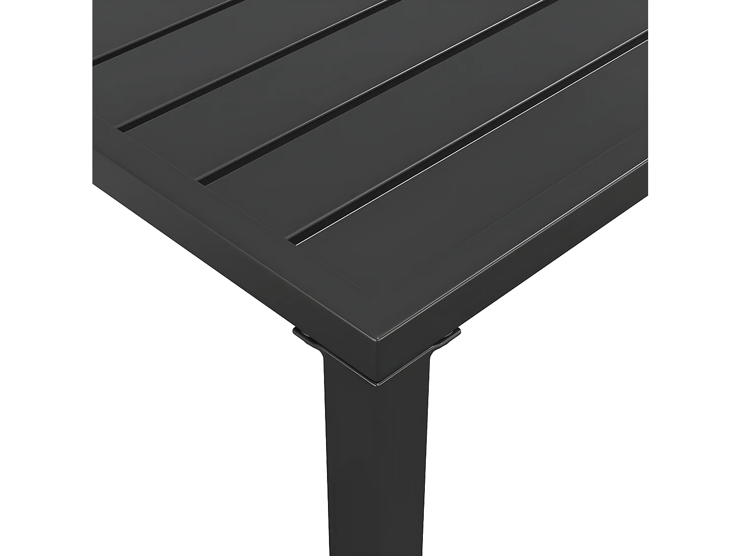 Ottar  Tuintafel 110x54x70 cm staal antracietkleurig