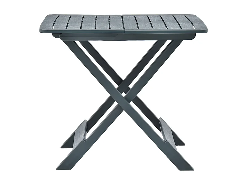 Thylenor  Gartentisch Klappbar Grün 79x72x70 cm Kunststoff