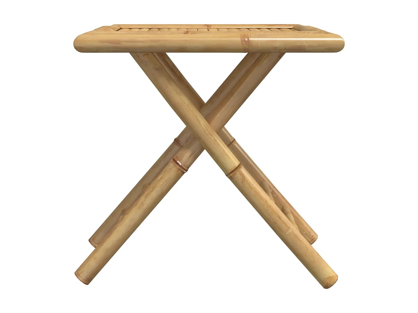 Marie-Thérèse  Table de jardin pliable 45x45x45 cm bambou