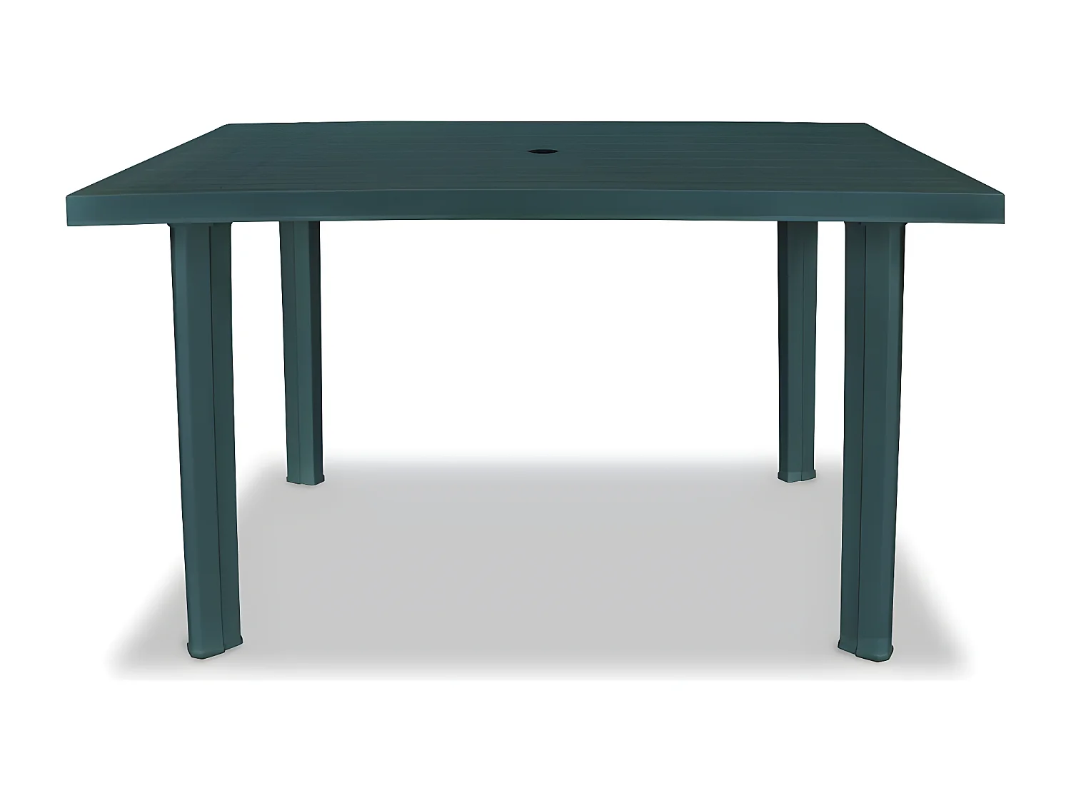Taha  Table de jardin Vert 126 x 76 x 72 cm Plastique