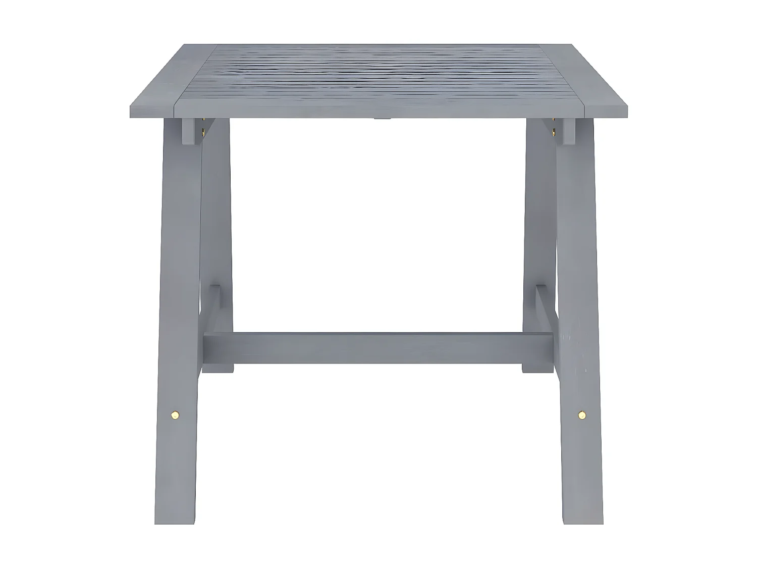 Rodney Blake  Tuintafel 88x88x74 cm massief acaciahout grijs