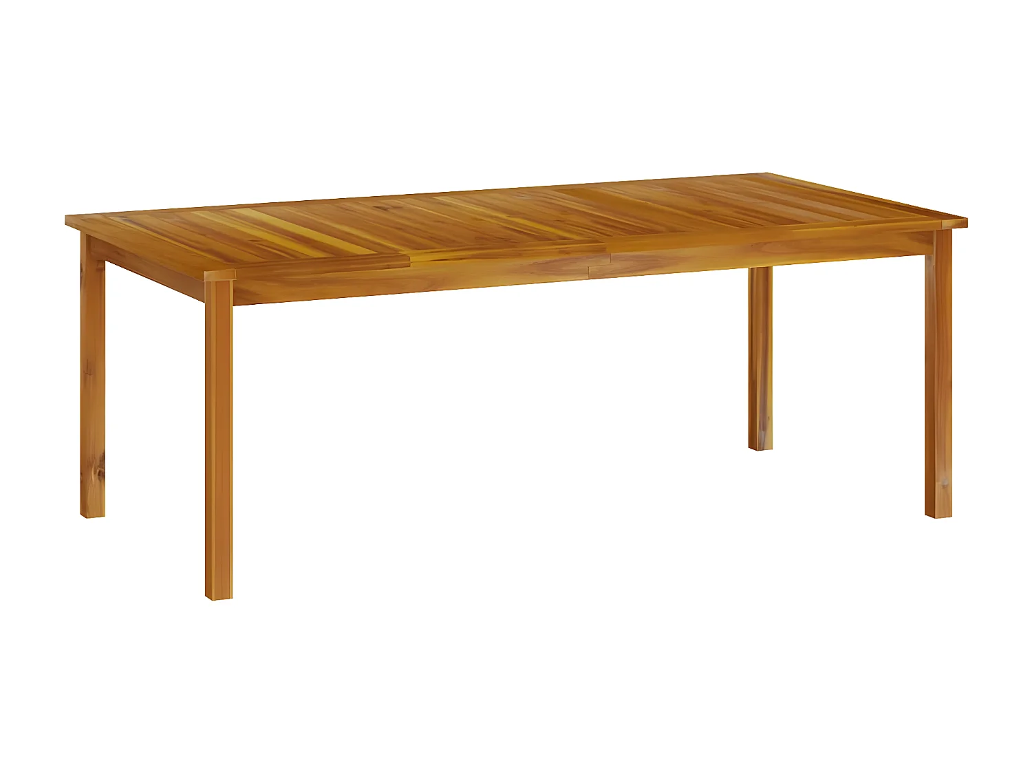 Mordric  Table de jardin 200x100x74 cm Bois d'acacia solide
