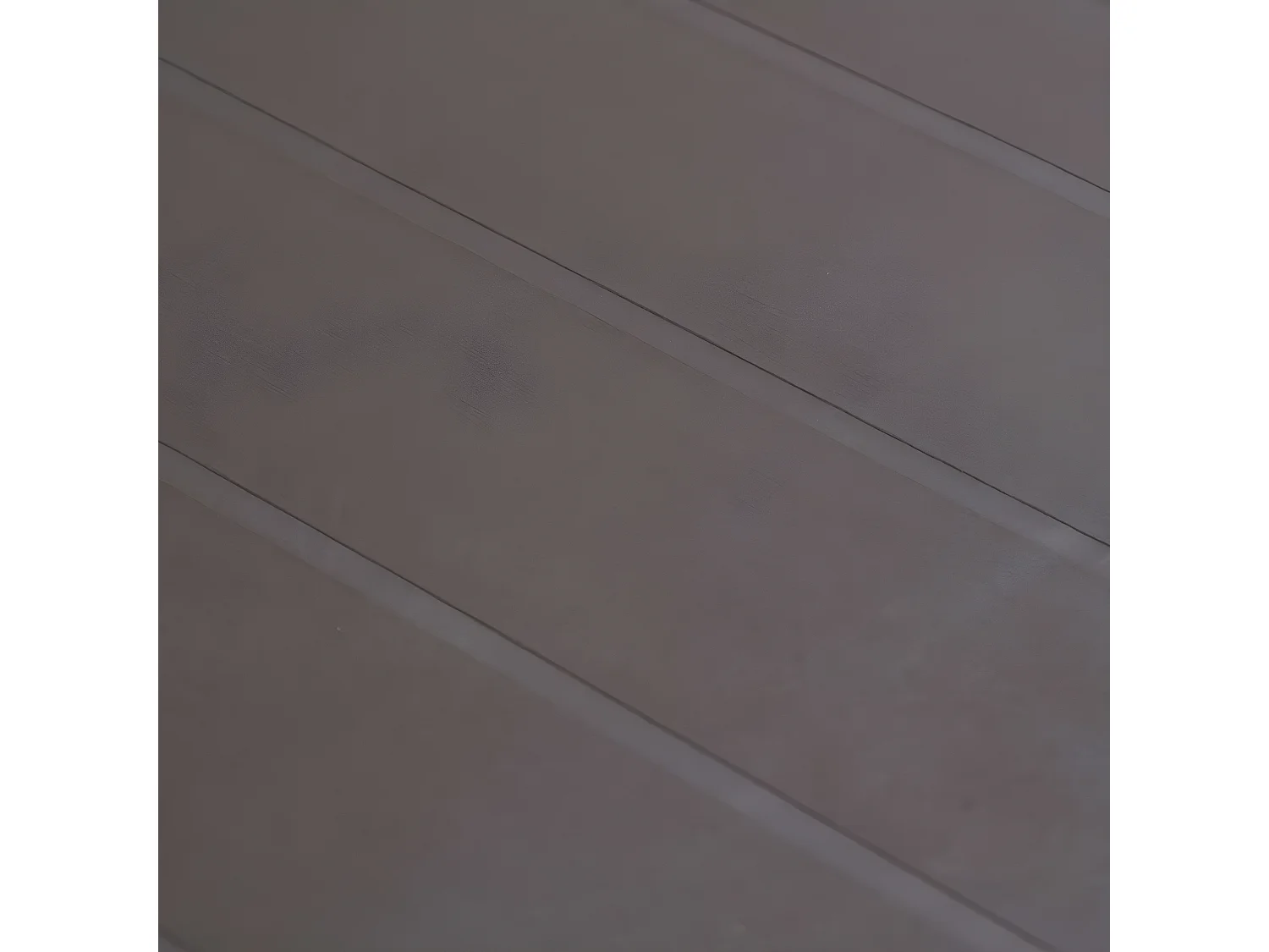 Celandor  Mesa de jardín de plástico aspecto ratán marrón 79x79x72 cm