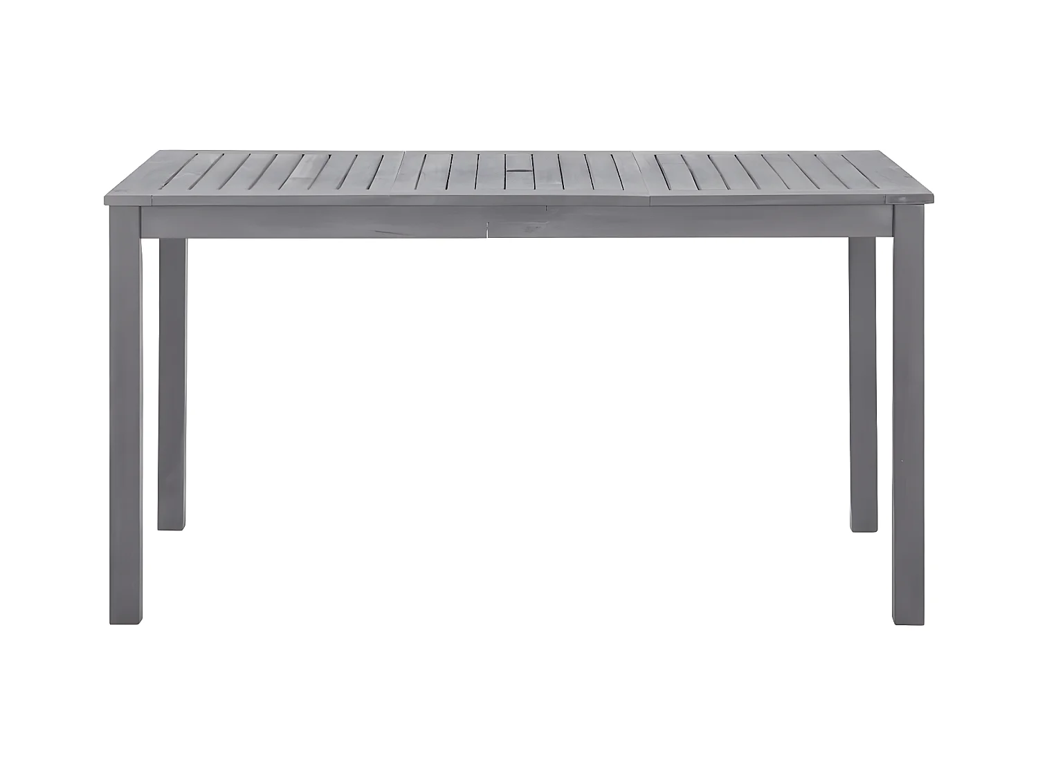 Mordric  Tuintafel 140x80x74 cm massief acaciahout greywash