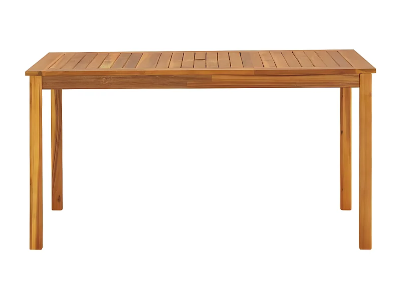 Amiens  Table de jardin 140x80x74 cm Bois d'acacia massif